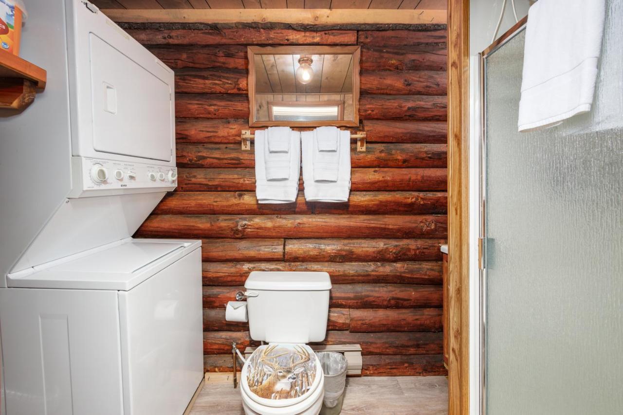 Alpine Meadows Log Cabin Girdwood Exterior foto