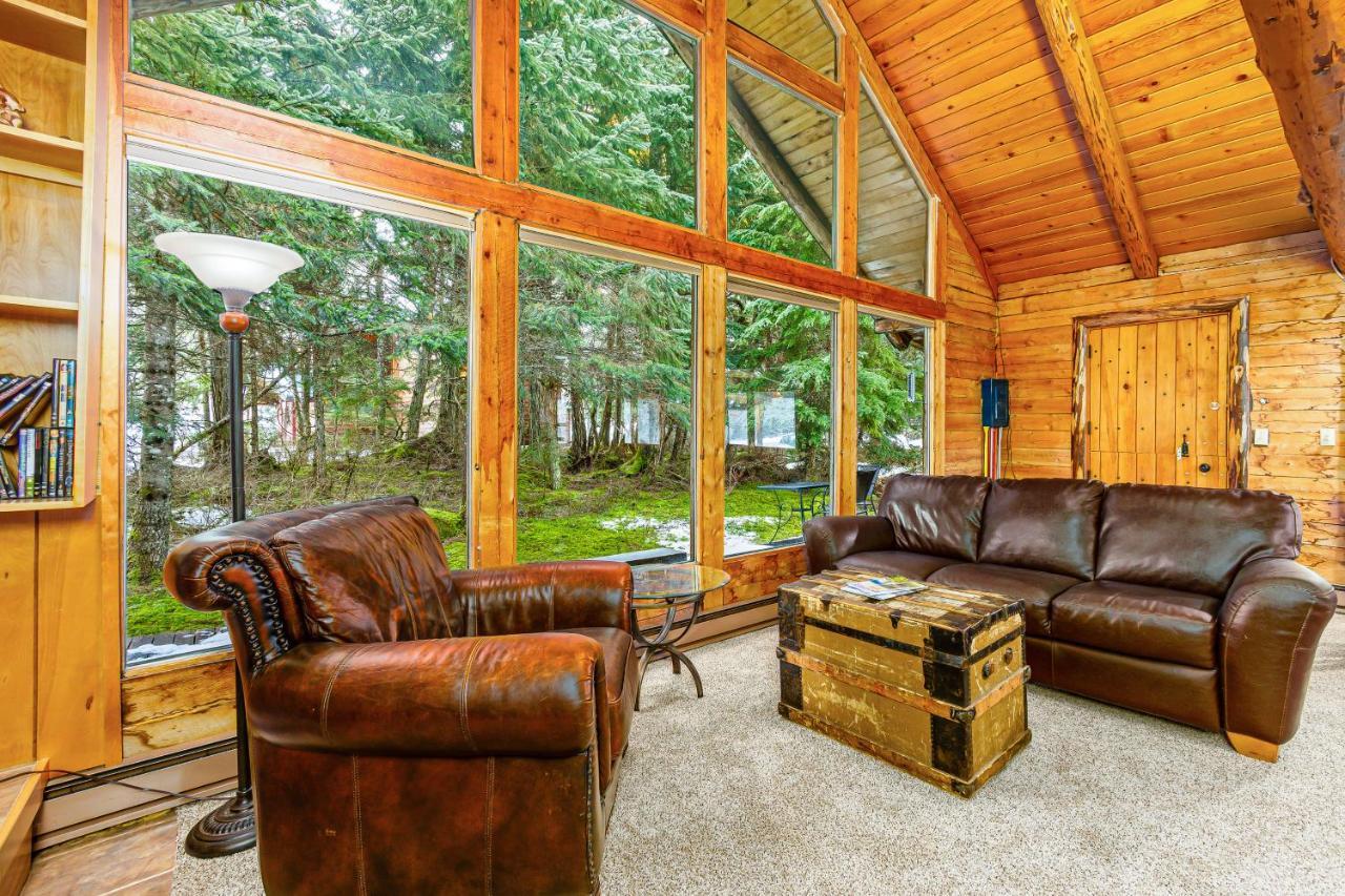 Alpine Meadows Log Cabin Girdwood Exterior foto